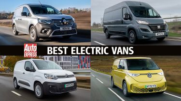 Best electric vans - header image